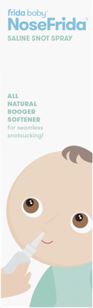 Naravna fiziološka raztopina za nos v pršilu frida baby