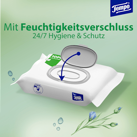 Feuchtes Toilettenpapier sanft & pflegend Kamille (2x42 St) Tempo