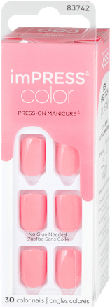 imPRESS Color samolepljivi veštački nokti - Pretty Pink KISS