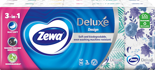 Носни кърпи Deluxe Design Zewa