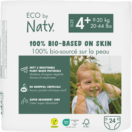 Windeln Naty Gr. 4+ (9-20 kg) Naty