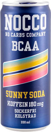 BCAA SUNNY SODA - blago gazirani kofeinski napitak NOCCO