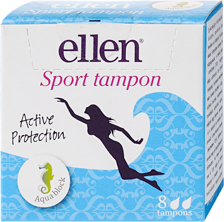 Sport tampon, Active Protection Aqua block ellen