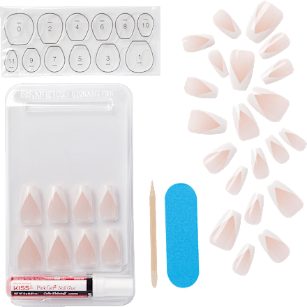 Classy unghii false SILK DRESS MEDIUM KISS