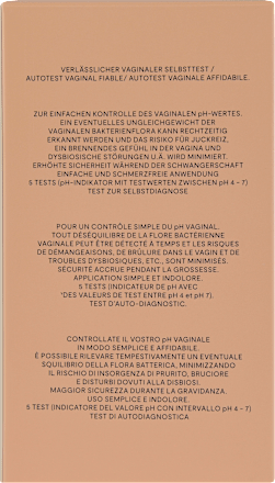Selbsttest vaginaler pH-Wert, 5 Anwendungen ellen