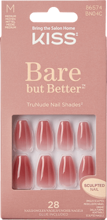 Bare but Better umjetni nokti - M medium KISS