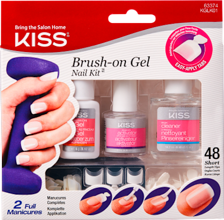 Súprava na gélové nechty Brush-on Gel KISS