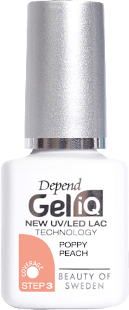 Gel lak za nohte Gel iQ, 005 Poppy Peach DEPEND