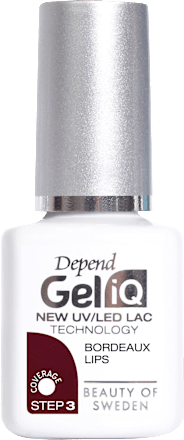 Gel lak za nohte Gel iQ, 033 Bordeaux Lips DEPEND