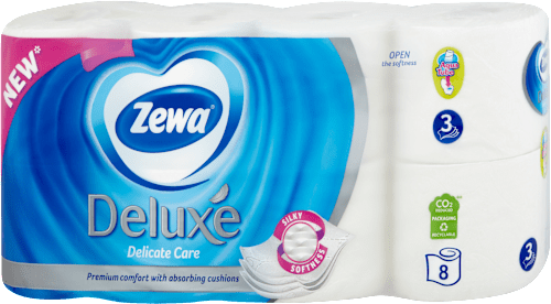 Тоалетна хартия Deluxe Delicate Care Zewa