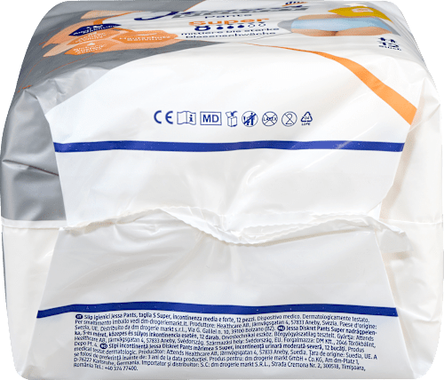 Gaćice za inkontinenciju – Super, veličina S Jessa DISKRET