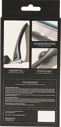 Rasierer men, onyx Starterset Estrid