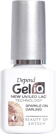 Gel lak za nohte Gel iQ, 012 Sparkle On Darling DEPEND