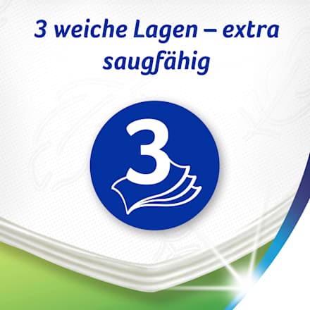 Toilettenpapier bewährt 3-lagig (16x150 Blatt) Zewa