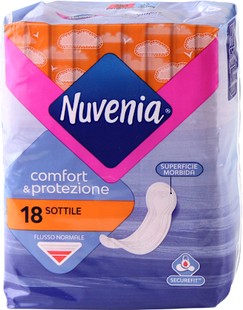 Assorbenti comfort e protezione sottile Nuvenia