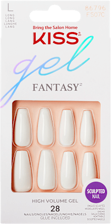 Umelé nechty gel Fantasy - True Color KISS
