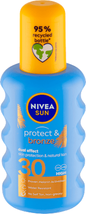 sprej na opalování Protect & Bronze SPF30 NIVEA SUN