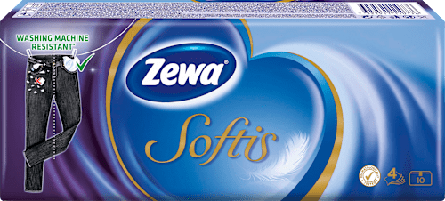 Носни кърпи Softis 10 х 9 бр Zewa