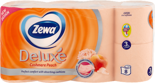 Тоалетна хартия Deluxe Peach Zewa