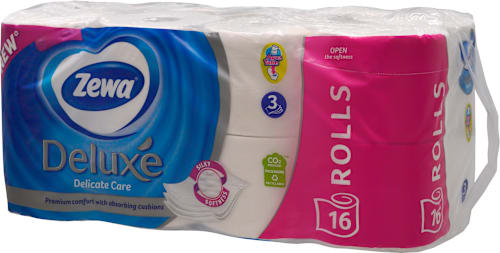Deluxe Delicate Care toaletni papir Zewa