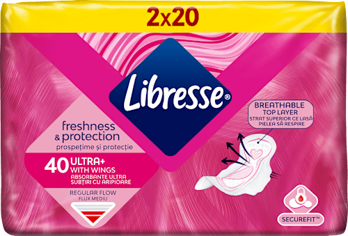 freshness & protection higijenski ulošci s krilcima – ultra  Libresse