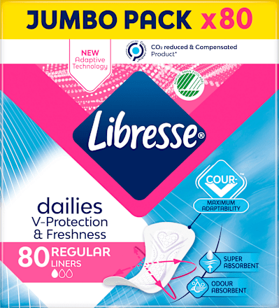 Ежедневни превръзки Normal Jumbo Pack Libresse