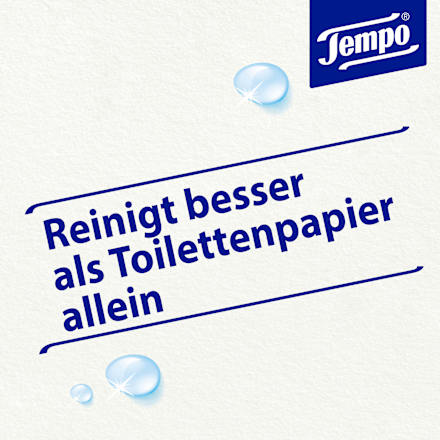 Feuchtes Toilettenpapier Mein Verwöhnmoment Care Olive (2x42 St) Tempo