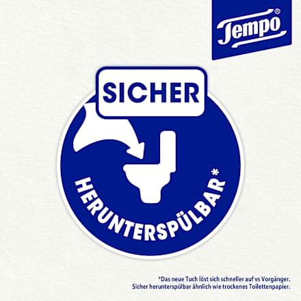 Feuchtes Toilettenpapier Mein Verwöhnmoment Care Olive (2x42 St) Tempo