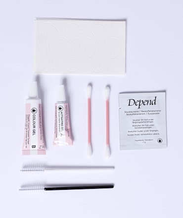 Everyday Eye set za bojanje obrva i trepavica – Brown Black  DEPEND