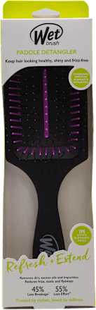 Perie de păr paddle infuzată cu cărbune Wet Brush