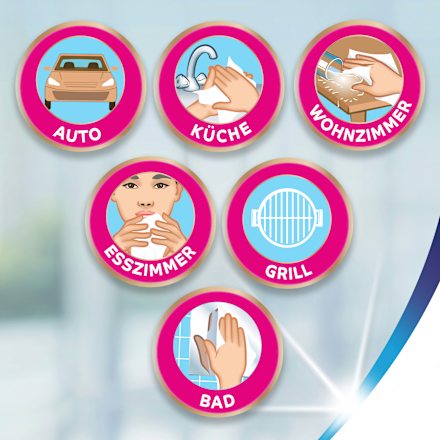 Küchenrolle Wisch&Weg Sparblatt Riesenrolle (4x148 Blatt) Zewa