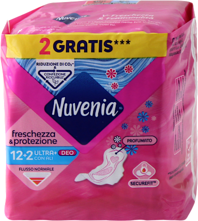 AssorbentI freschezza e protezione ultra+ con ali deo Nuvenia