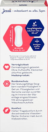Slipeinlagen Ultra Mini Plus Jessa DISKRET