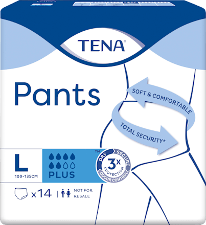 Pants Inkontinenz Plus Gr. L, Vorteilspack (4x14 St) TENA