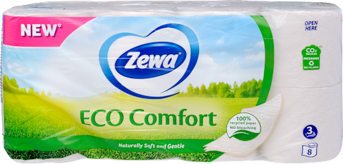 ECO Comfort toaletni papir, 3-slojni Zewa
