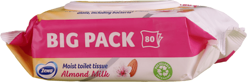Almond milk vlažni toalet papir - BIG PACK Zewa