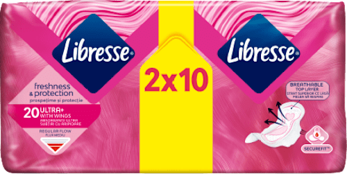 freshness & protection higijenski ulošci s krilcima – ultra Libresse
