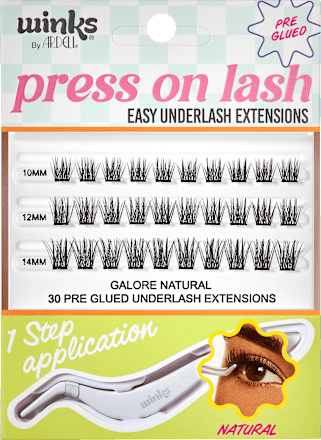 Künstliche Wimpern Set Winks Press On Lash Natural ARDELL
