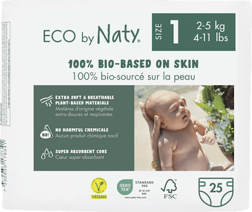 Windeln Naty Gr. 1 (2-5 kg) Naty