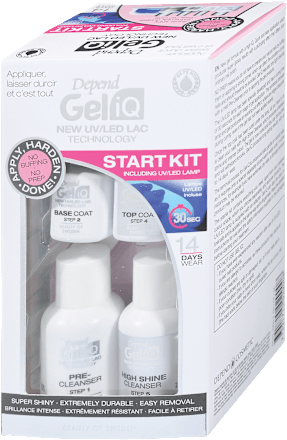 Začetni set za gel manikuro Gel iQ DEPEND