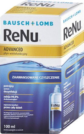 Roztok na kontaktné šošovky Advanced  ReNu