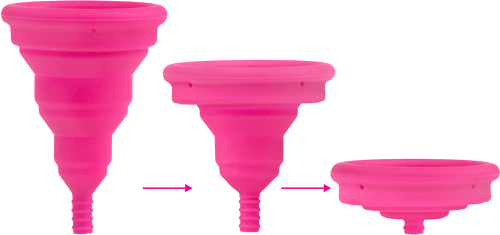 Lily Cup Compact menstrualna čašica, veličina B INTIMINA