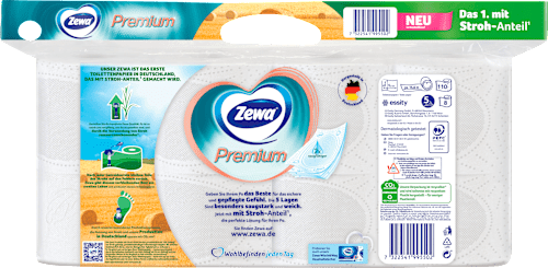Toilettenpapier Premium 5-lagig (8x110 Blatt) Zewa