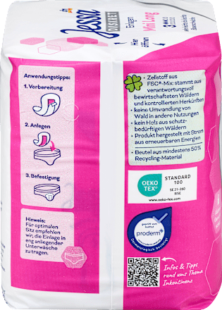 Hygienické inkontinenčné vložky Mini Long Jessa DISKRET