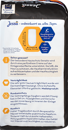Men ulošci za inkontinenciju, Level 3 Jessa DISKRET