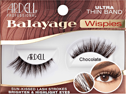 umělé řasy Balayage Wispies Chocolate ARDELL
