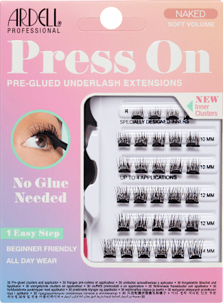 Künstliche Wimpern Set Naked Press On Soft Volume ARDELL