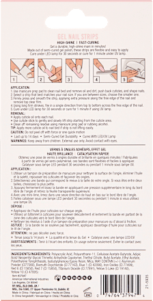 UV Gel Nagelfolien, Gel Nail Strips Peony Dreams ARDELL