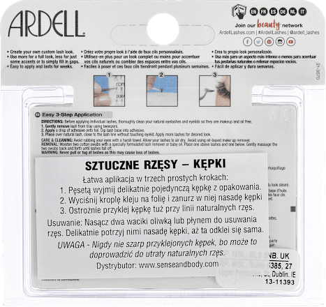 Individuals Medium knot-free - rzęsy kępki, śrdenie, bezwęzełkowe  ARDELL