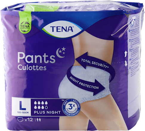 Pants culottes plus night taglia L TENA